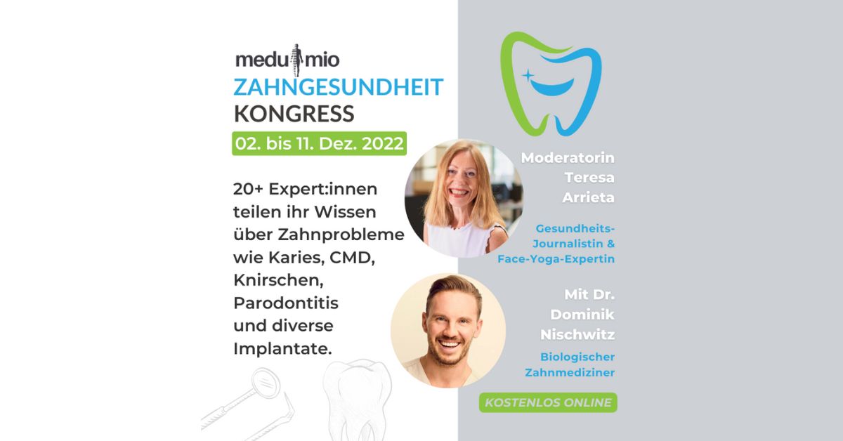 Zahngesundheit Online Kongress über 20 Referenten
